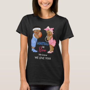 Ethnic Basketball oder Bow Wir wissen, wir Liebe S T-Shirt