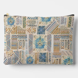 Ethnic Boho Patchwork Zippered Pouch Zubehörtasche