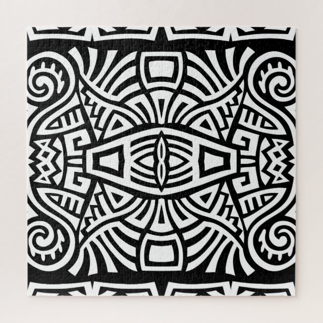 Ethnic Boho: Vintag Trendy Puzzle (Vertikal)