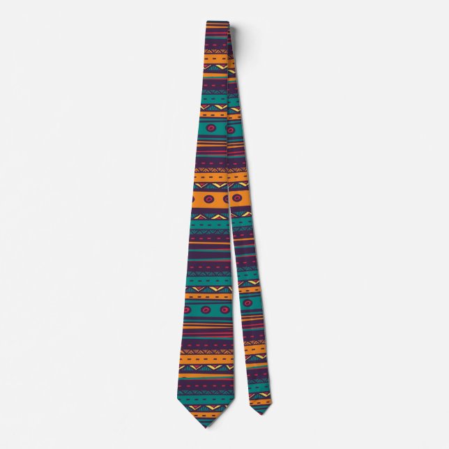 Ethnic chic Neck Tie Krawatte (Vorderseite)