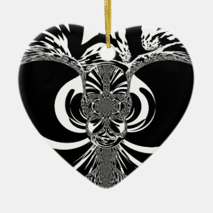 Ethnic Design Keramik Ornament