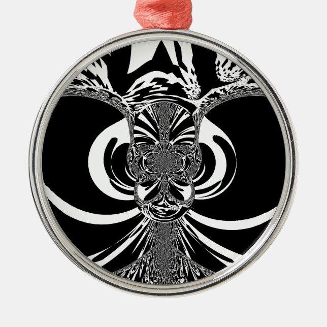 Ethnic Design Ornament Aus Metall (Vorne)