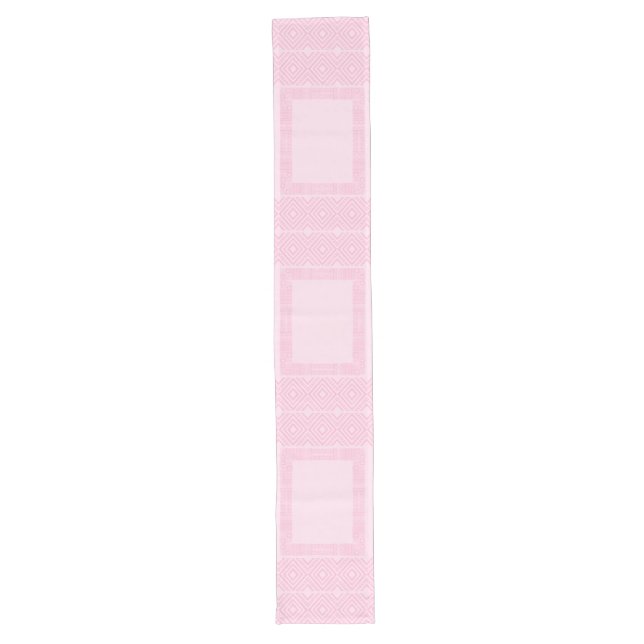 Ethnic Design Wedding Table Runner 2 Großer Tischläufer (Vorderseite)
