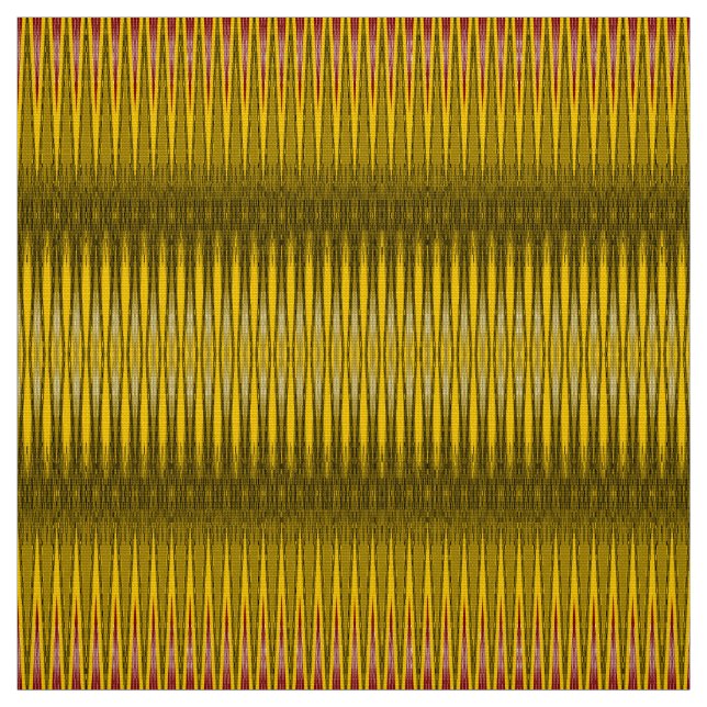 Ethnic Geometric Gold Stoff (Muster)