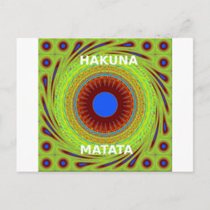 Ethnic haben einen schönen Tag und eine bessere Na Postkarte