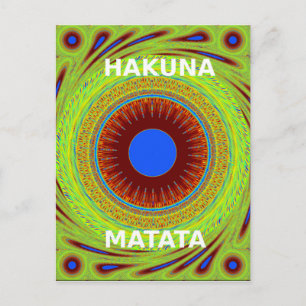 Ethnic haben einen schönen Tag und eine bessere Na Postkarte