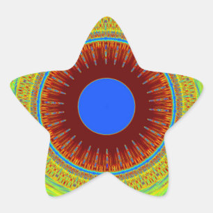 Ethnic haben einen schönen Tag und eine bessere Na Stern-Aufkleber