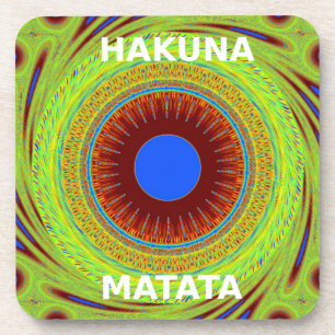 Ethnic Have a Nice Day und eine bessere Nacht Getränkeuntersetzer