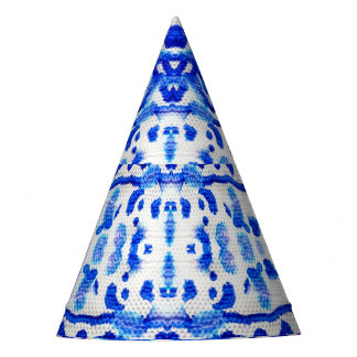 Ethnic Indigo Arrow Indianermuster Partyhütchen