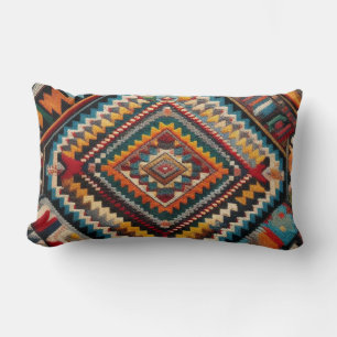 Ethnic Kilim Türkisches anatolisches geometrisches Lendenkissen