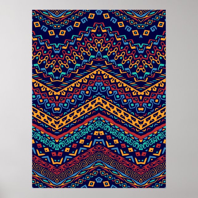Ethnic Motifs Poster (Vorne)