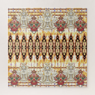 Ethnic Mughal: Blumenmuster Puzzle