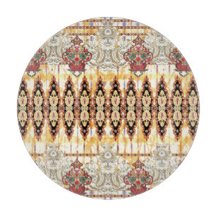 Ethnic Mughal: Blumenmuster Schneidebrett