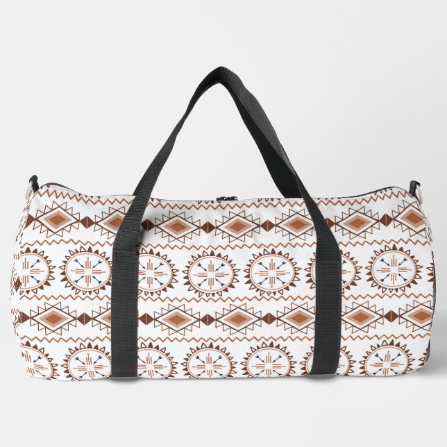 Ethnic Native Tribal Muster Duffle Bag (Vorderseite)
