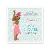 Ethnic Princess Baby Girl Tiara Pink & Aqua