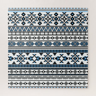 Ethnic Triangle Geometric Navajo Muster Puzzle