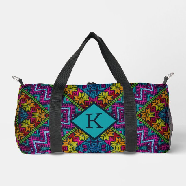 Ethnic Woven Threads Duffle Bag (Vorderseite)