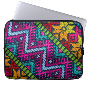 Ethnic Woven Threads Laptopschutzhülle