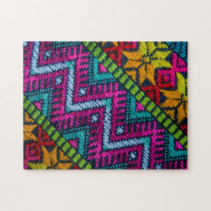 Ethnic Woven Threads Puzzle