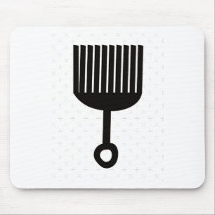 Ethnisch Afro American Haair Culture Sticker Mousepad