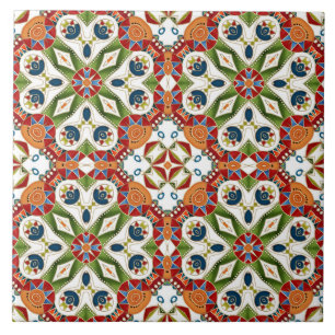 ethnisch arabisches orientalisches Ornament vintag Fliese