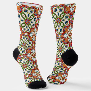 ethnisch arabisches orientalisches Ornament vintag Socken