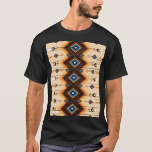 Ethnisch geometrisch: abstraktes Musterdesign. T-Shirt