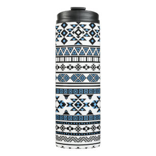 Ethnisch geometrisches Navajo-Dreieckmuster Thermosbecher