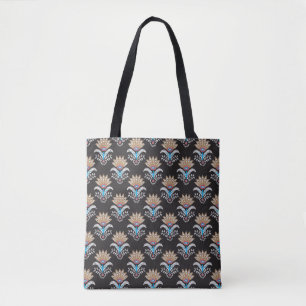 ethnisch geometrisches Paisley-Blumenmuster nahtlo