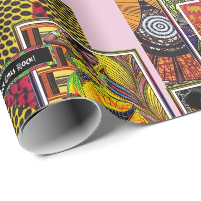 ethnisch geschenkpapier (Rolleneckpunkt)