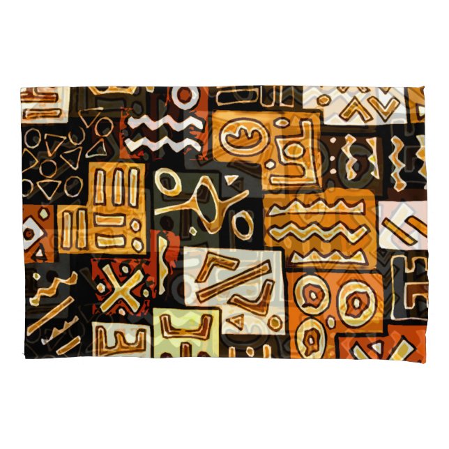 ethnisch kissenbezug (Vorderseite)