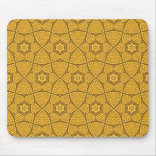 Ethnisch modernes geometrisches Muster Mousepad