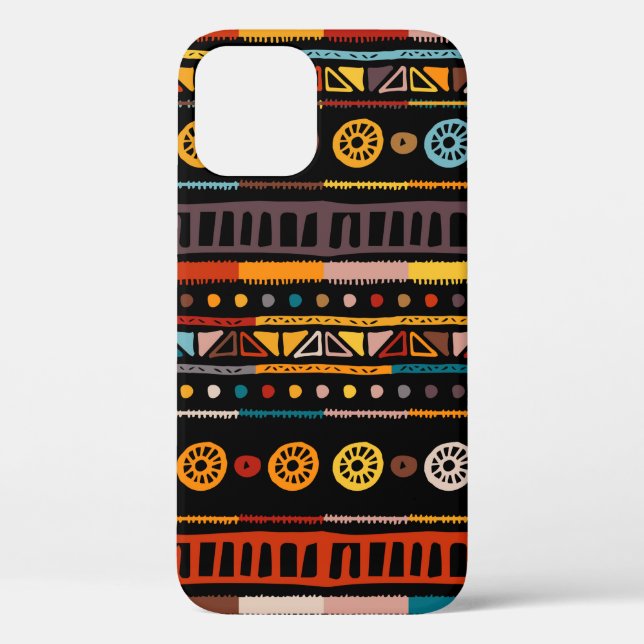 Ethnisch nahtlos im nativen Stil. Muster mit Amer Case-Mate iPhone Hülle (Rückseite)