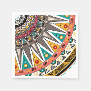 Ethnisch, Ornament Serviette