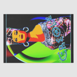 ethnisch seidenpapier