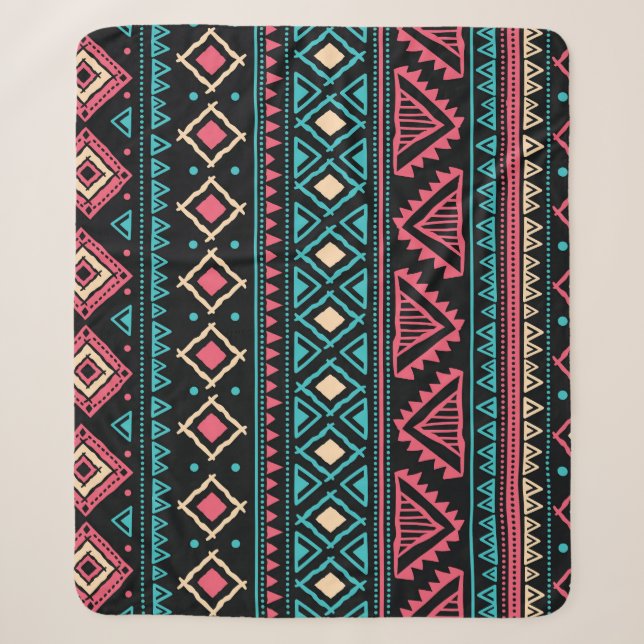 Ethnisch-Vintages Geschäftsmodell Sherpadecke (Vorderseite)