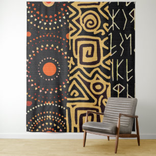 ethnisch wandteppich