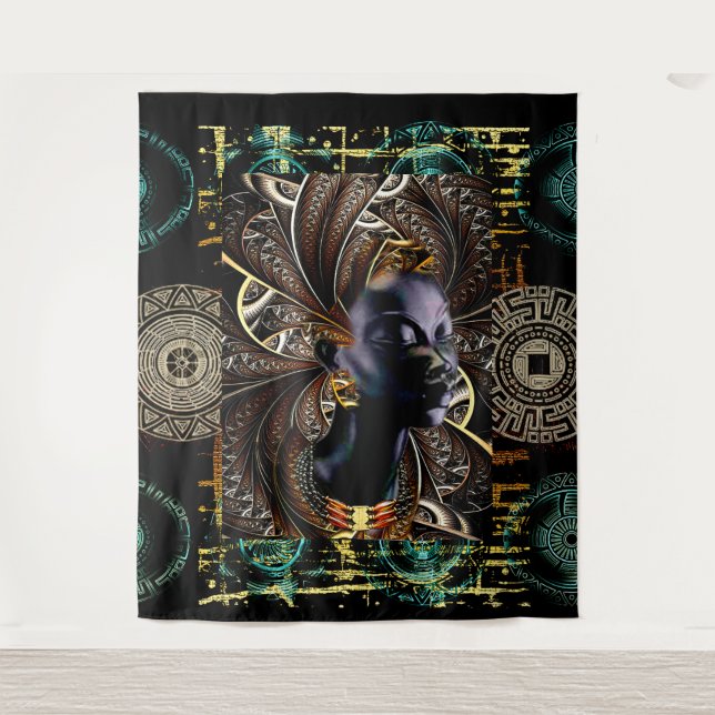 ethnisch wandteppich (Vorderseite)