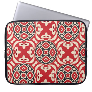 Ethnische Abstrakte festliche Vintage Ornamente Laptopschutzhülle