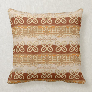 Ethnische Afrikaner Adinkra Symbole Kissen