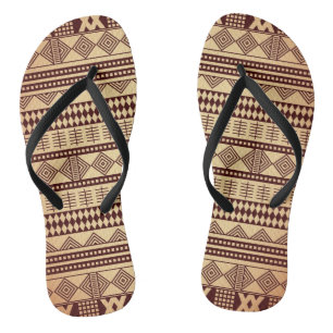 Ethnische Beschaffenheit Browns Flip Flops