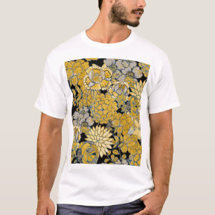 Ethnische Blumenmuster: Kreative Paisley-Textur. T-Shirt