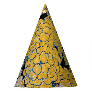 Ethnische Blüte: Creative Paisley Texture. Partyhütchen