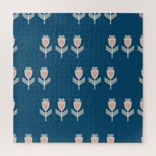 Ethnische Blüte: Vintage Dekorative Ornamente Puzzle