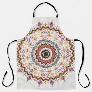 Ethnische Dekorative: Vintage Indianerverzierung Schürze