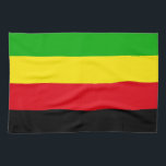 Ethnische Flagge der Bamileke-Nationalbewegung Geschirrtuch<br><div class="desc">Ethnische Flagge der Bamileke-Nationalbewegung</div>