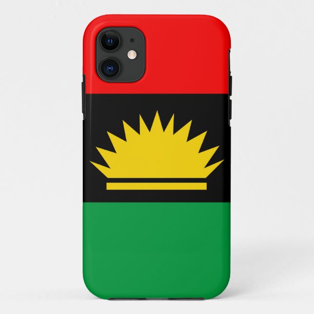 Ethnische Flagge der Biafra Case-Mate iPhone Hülle (Rückseite)