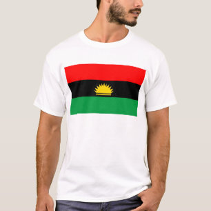 Ethnische Flagge der Biafra T-Shirt