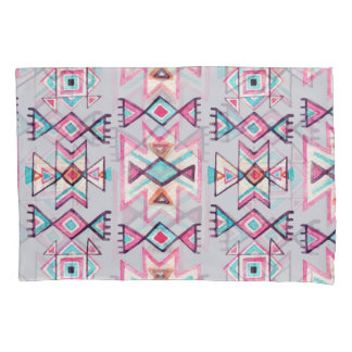 Ethnische geometrische, Aquarellmuster. Kissenbezug