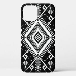 Ethnische geometrische indische Grenze, abstrakt. Case-Mate iPhone Hülle